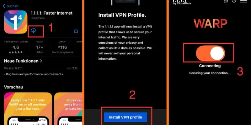 Hướng dẫn sử dụng 1.1.1.1 để truy cập vào site Max79 trên di động